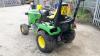 2007 JOHN DEERE X748 4wd diesel hydrostatic compact, aux hydraulics (CU07 AZD) (V5 in office) (All hour and odometer readings are unverified and unwarranted) - 9