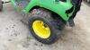 2007 JOHN DEERE X748 4wd diesel hydrostatic compact, aux hydraulics (CU07 AZD) (V5 in office) (All hour and odometer readings are unverified and unwarranted) - 11