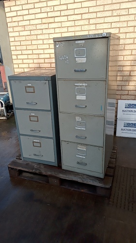 2 x filing cabinets