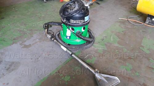 NUMATIC GEORGE 240v wet/dry vacuum