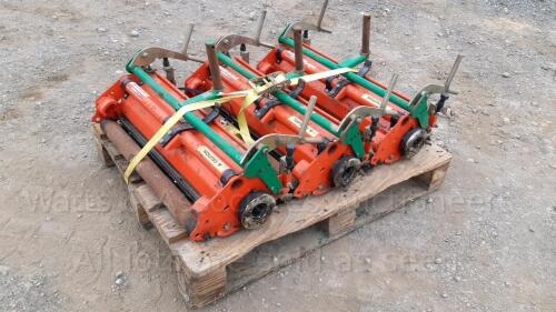 3 x TEXTRON scarifier heads