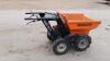 MUCK TRUCK Honda petrol driven power barrow - 5