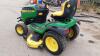 2013 JOHN DEERE X165 Hydro petrol ride on mower c/w 48'' deck (s/n 050008) - 8