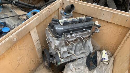 NISSAN twin cam 16 valve engine