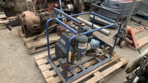 Diesel driven pressure washer