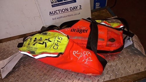 2 x DRAGER lifesaver breathing kits