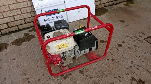 HONDA petrol dual volt generator