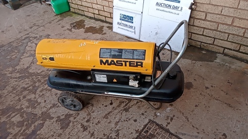 MASTER diesel 110v space heater