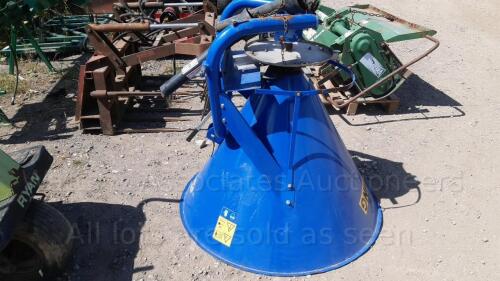 FLEMING 3 point linkage fertiliser spreader c/w PTO shaft