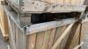 4 x export/storage/planter wooden boxes - 4