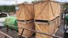 4 x export/storage/planter wooden boxes