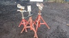 3 x RIDGID pipe stands - 2