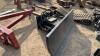 DB4000 hydraulic dozer/snow blade (to suit AVANT / MULTIONE) (1440 x 800 x 500 225kg)