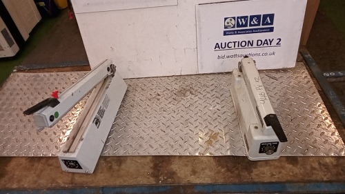 2 x SEALBOY heat sealers