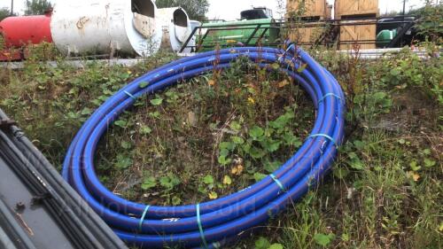 Approx 50 metre roll of barrier/protector water pipe (90mm)