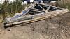 3 x 11'' x 4'' timber roof trusses (22' x 8' 8'')