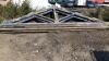 3 x 11'' x 4'' timber roof trusses (22' x 8' 8'') - 2