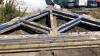 3 x 11'' x 4'' timber roof trusses (22' x 8' 8'') - 4