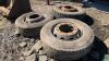 3 x spare SCANIA truck 295/80 R22.5 10 stud wheels & tyres - 2