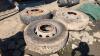 3 x spare SCANIA truck 295/80 R22.5 10 stud wheels & tyres - 3