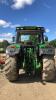 2020 JOHN DEERE 6130R 4wd tractor Reg: PN20 XKB (s/n 1L06130RPLN956915) with push out P.U.H, Air con, 50K Auto Quad, air brakes, front links - 4