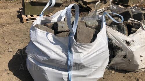 TOTE bag of granite sets (approx 2.5 M2)