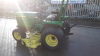 JOHN DEERE 755 diesel compact tractor c/w cutter deck - 4