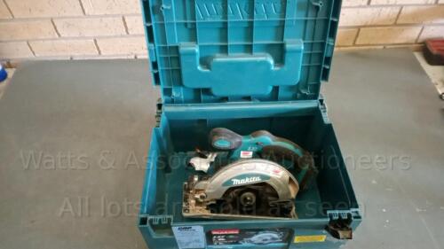 MAKITA cordless circular saw c/w case