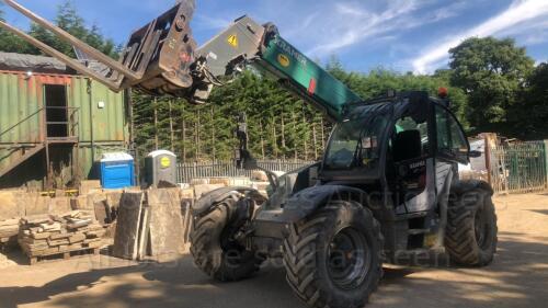 2018 KRAMER KT4.29 Eco Speed Pro 7m telehandler (REG: YJ69 FPT) (s/n WNK41629K1TLD0016) with Joystick control & P.U.H (located HAGG WOOD yard) (CATERPILLAR head stock) (please note this machine will be held back until the end of load-out (16th September