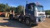 2006 VOLVO FM12 380 8 x 4 32t hook loader (REG: PN06 CSX) with EDBRO lifting gear TESTED drawbar spec - 3