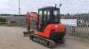 2018 KUBOTA KX61-4 rubber tracked excavator S/n: Z081197 (3198956) with bucket, blade, piped & Q/hitch (All hour and odometer readings are unverified and unwarranted) - 3