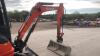 2018 KUBOTA KX61-4 rubber tracked excavator S/n: Z081197 (3198956) with bucket, blade, piped & Q/hitch (All hour and odometer readings are unverified and unwarranted) - 8