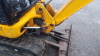 2014 JCB 801.4 rubber tracked excavator (s/n K02070506) with 3 x buckets, blade & piped - 8