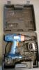 DRAPER cordless drill c/w case