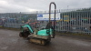 YANMAR 0.5t rubber tracked excavator c/w 3 buckets & vlade - 3