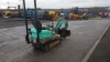 YANMAR 0.5t rubber tracked excavator c/w 3 buckets & vlade - 5