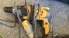 HITACHI 110v angle grinder & DEWALT 110v drill - 3