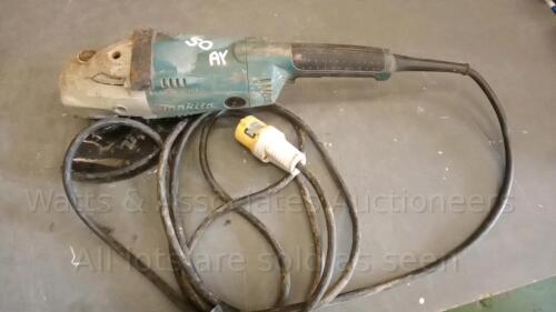 MAKITA 9'' 110v angle grinder