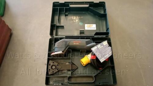 BOSCH GDA280E 110v sander c/w case