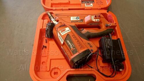 PASLODE IM350 nail gun c/w case