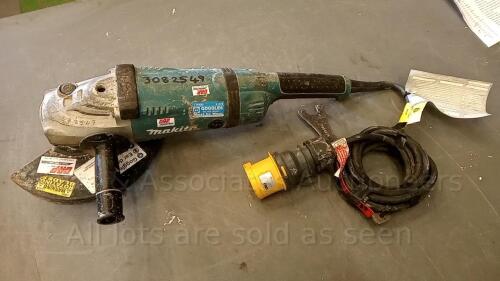 MAKITA 110v 9'' angle grinder