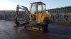 2008 VOLVO EC25 rubber tracked excavator (s/n H08122177) with bucket, blade, piped & Q/hitch - 3