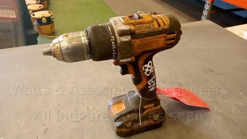 JCB 20v cordless drill