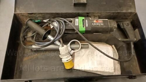 EIBENSTOCK 110v core drill c/w case