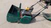 PROTEA 914HD 36'' petrol cylinder mower c/w collection box & roller seat - 6