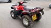 2011 HONDA TRX500 4wd petrol quad (PO11 LCF) (V5 & manuals in office) - 9