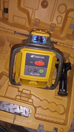 TOPCON RL-H4C laser level c/w case