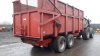 2006 TRIFFITT 14T trailer c/w sprung draw bar,silage sides, flotation tyres S/n:5368 - 5