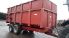 2006 TRIFFITT 14T trailer c/w sprung draw bar,silage sides, flotation tyres S/n:5368 - 6