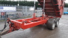 2006 TRIFFITT 14T trailer c/w sprung draw bar,silage sides, flotation tyres S/n:5368 - 17